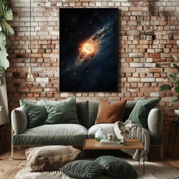 Cosmic Collision Poster