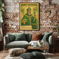Saint Patrick – Defender of Ireland Poster PosterGoat