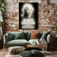 Albert Einstein Theory Of Relativity Poster