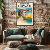 Discover Hawaii A Journey Through Time Poster PosterGoat