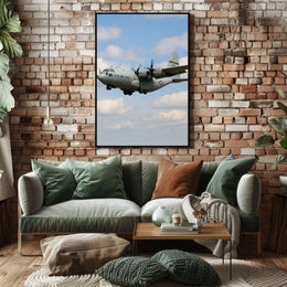 U.S. Air Force C-130 Hercules Military Recruitment Poster