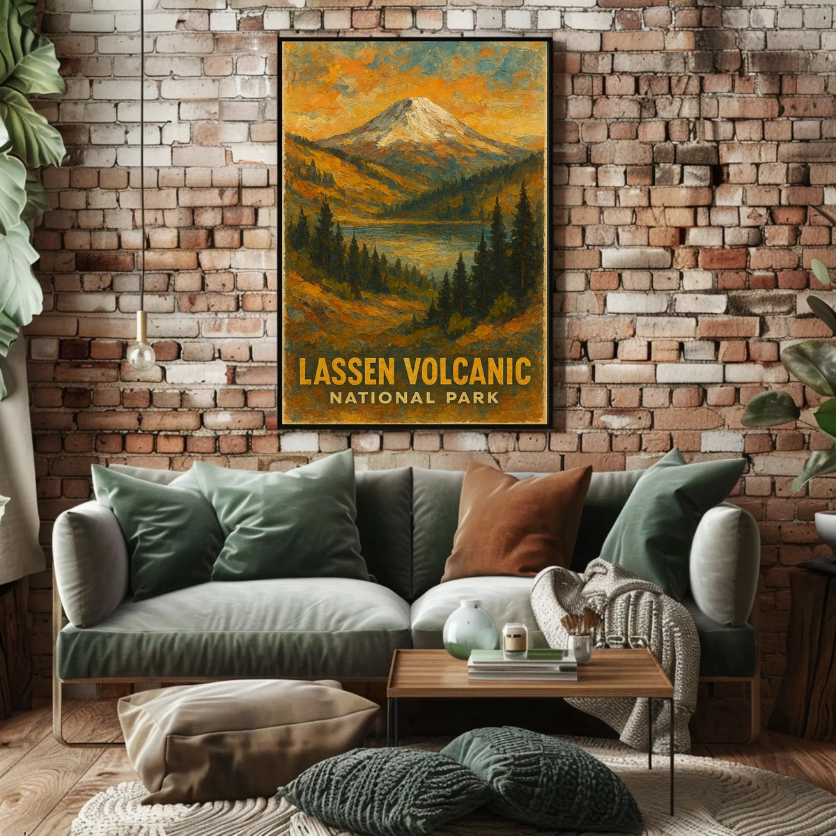 Lassen Volcanic National Park Poster