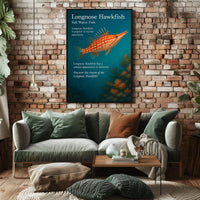 Discover the Longnose Hawkfish Poster