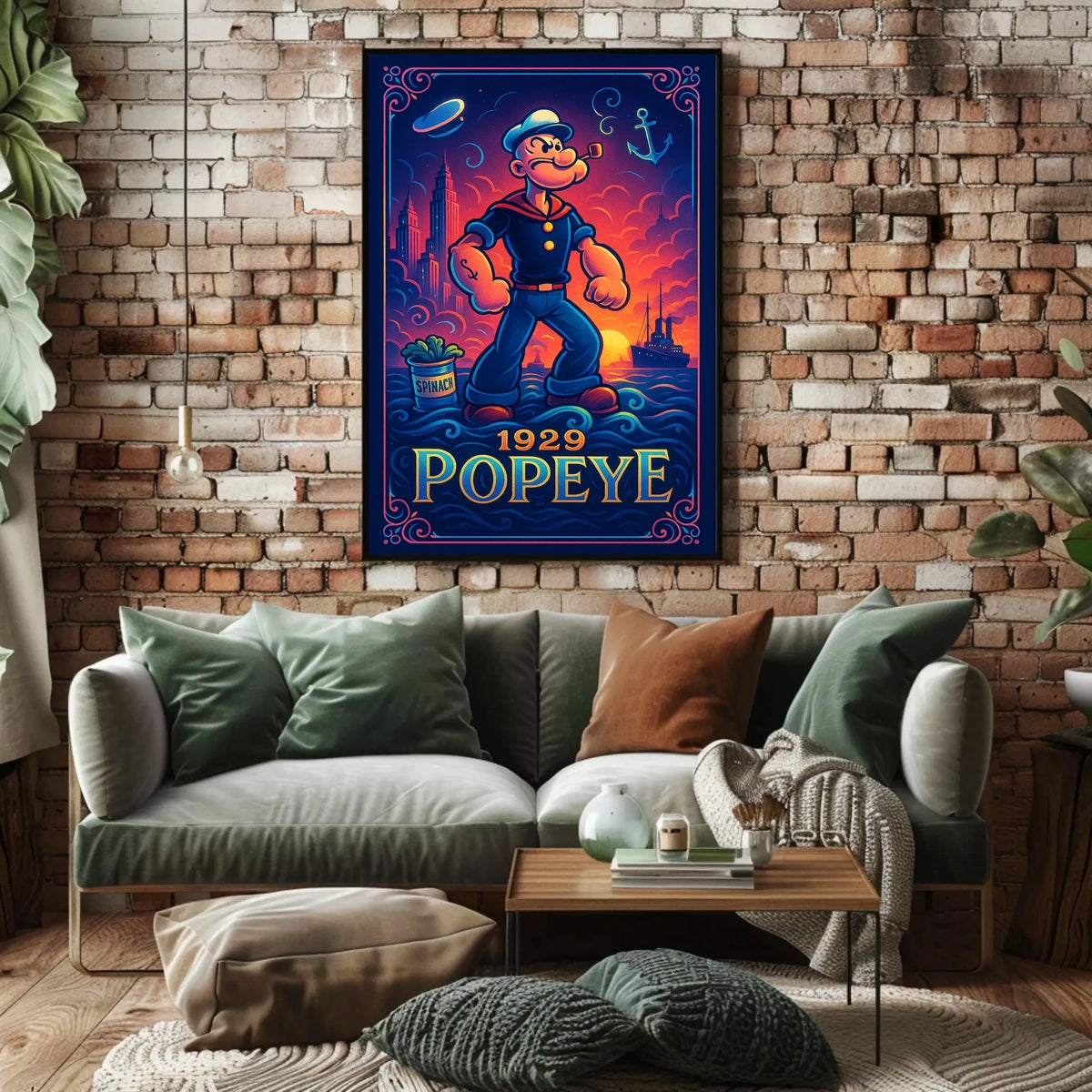 Popeye 1929 Art Poster POP-222