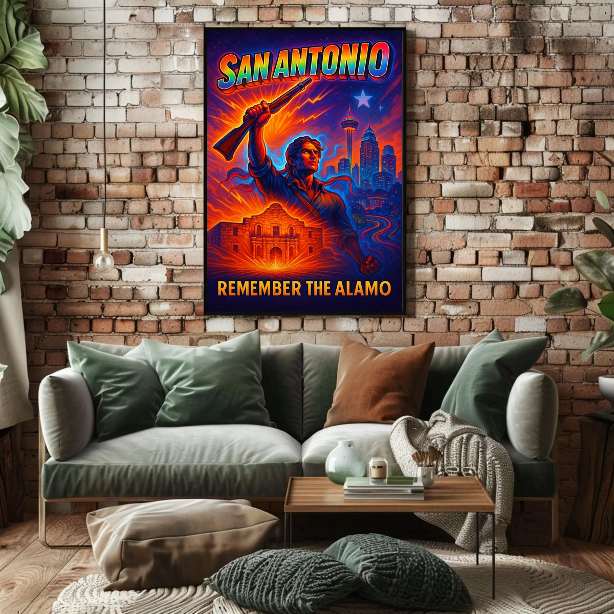 Remember The Alamo Poster