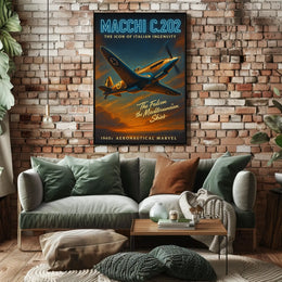Macchi C.202 The Icon of Italian Ingenuity Poster