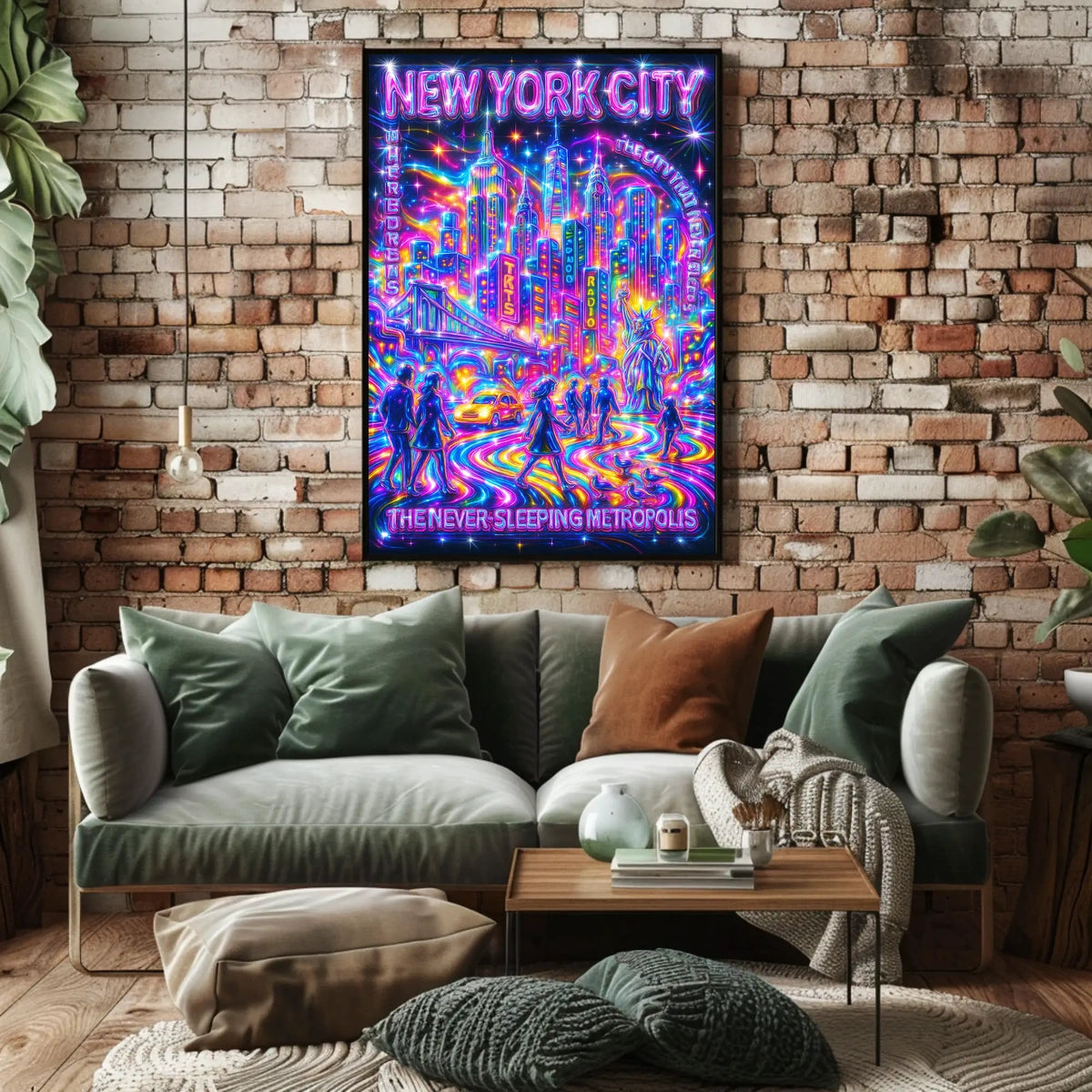 New York City The Never-Sleeping Poster