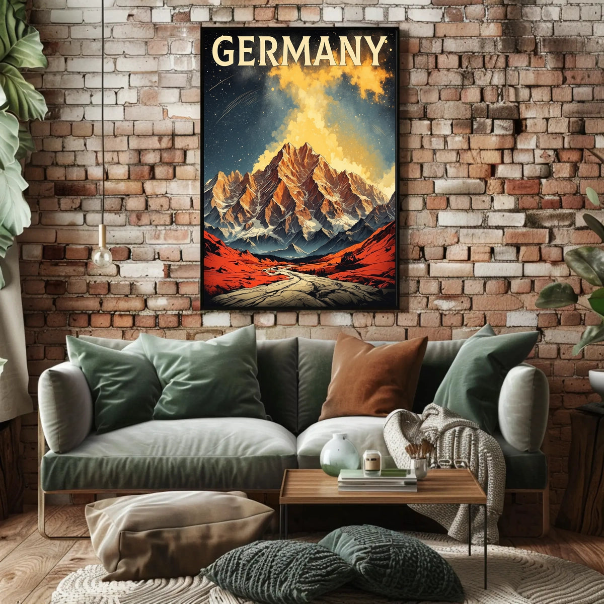 Majestic Mountains of Germany Poster