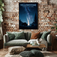 Yellowstone A Window to the Cosmos Poster PosterGoat