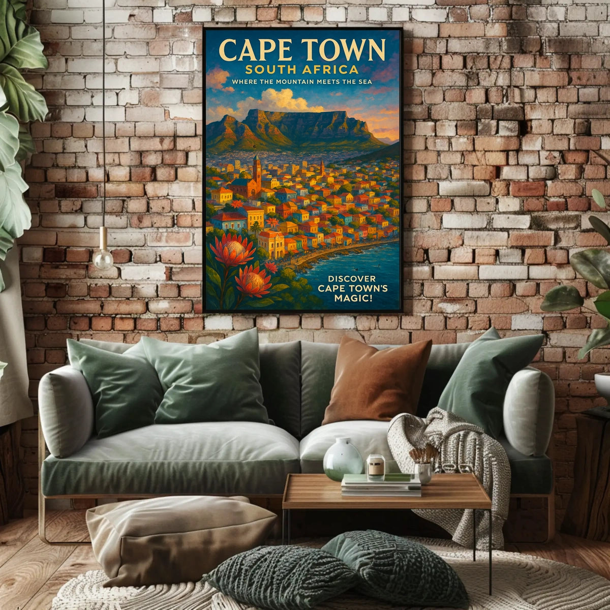 Discover Cape Towns Magic Poster