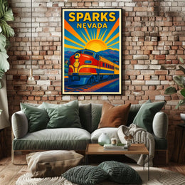 Sparks, Nevada Poster