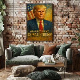 Donald Trump 47Th President Poster