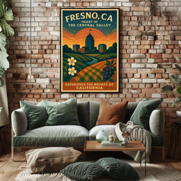 Heart of the Central Valley Poster