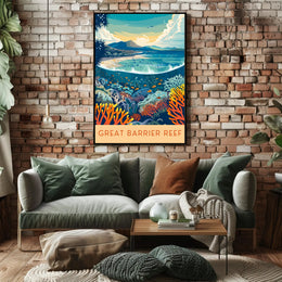Great Barrier Reef Exploration Poster