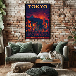 Tokyo City Edition Poster