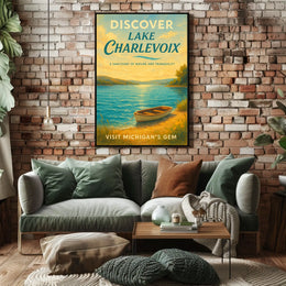 Discover Lake Charlevoix Poster
