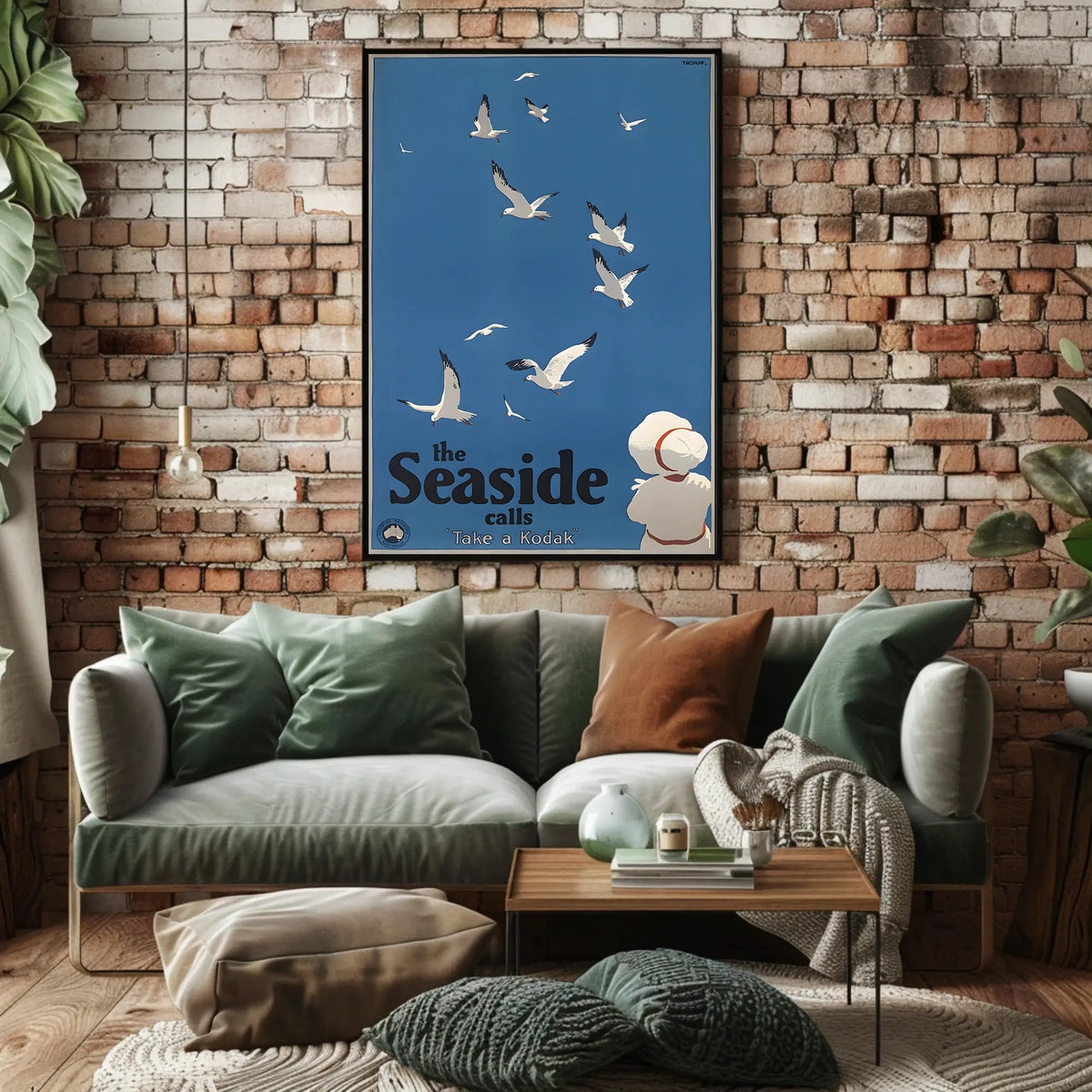 The Seaside Calls Poster