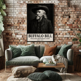 Buffalo Bill Art Print: Historical or Presidential Poster