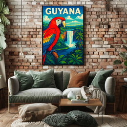 Guyana Tropical Paradise Poster