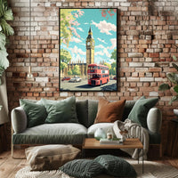 London Iconic Scene Poster