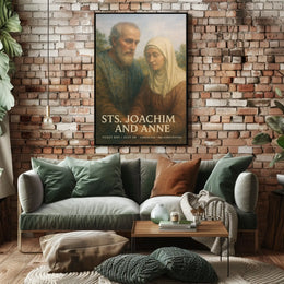 Saints Joachim And Anne Poster