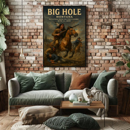 Big Hole Battlefield Poster