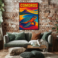Comoros Coastal Beauty Poster