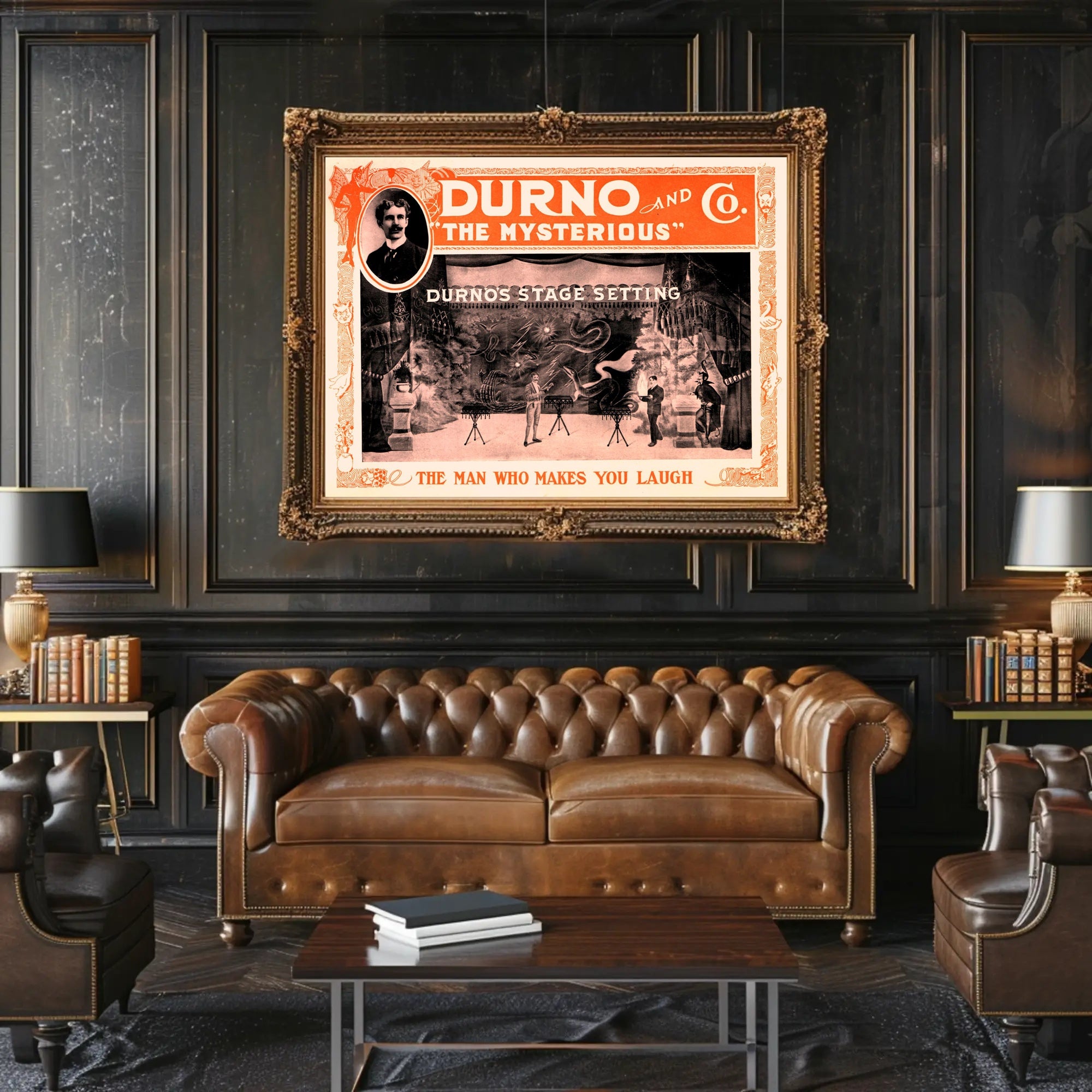 Durno and Co. Vintage Performance Cultural or Heritage Poster