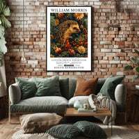 William Morris Hedgehog Art Print Cultural or Heritage Poster