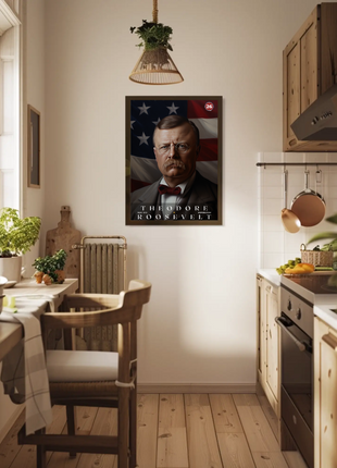 Theodore Roosevelt 26th President Of The United States Portrait
