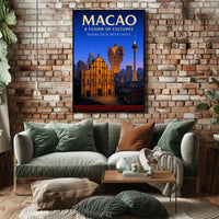 Macao A Fusion of Cultures Poster PosterGoat