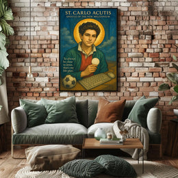 St. Carlo Acutis Apostle of the New Millennium Poster