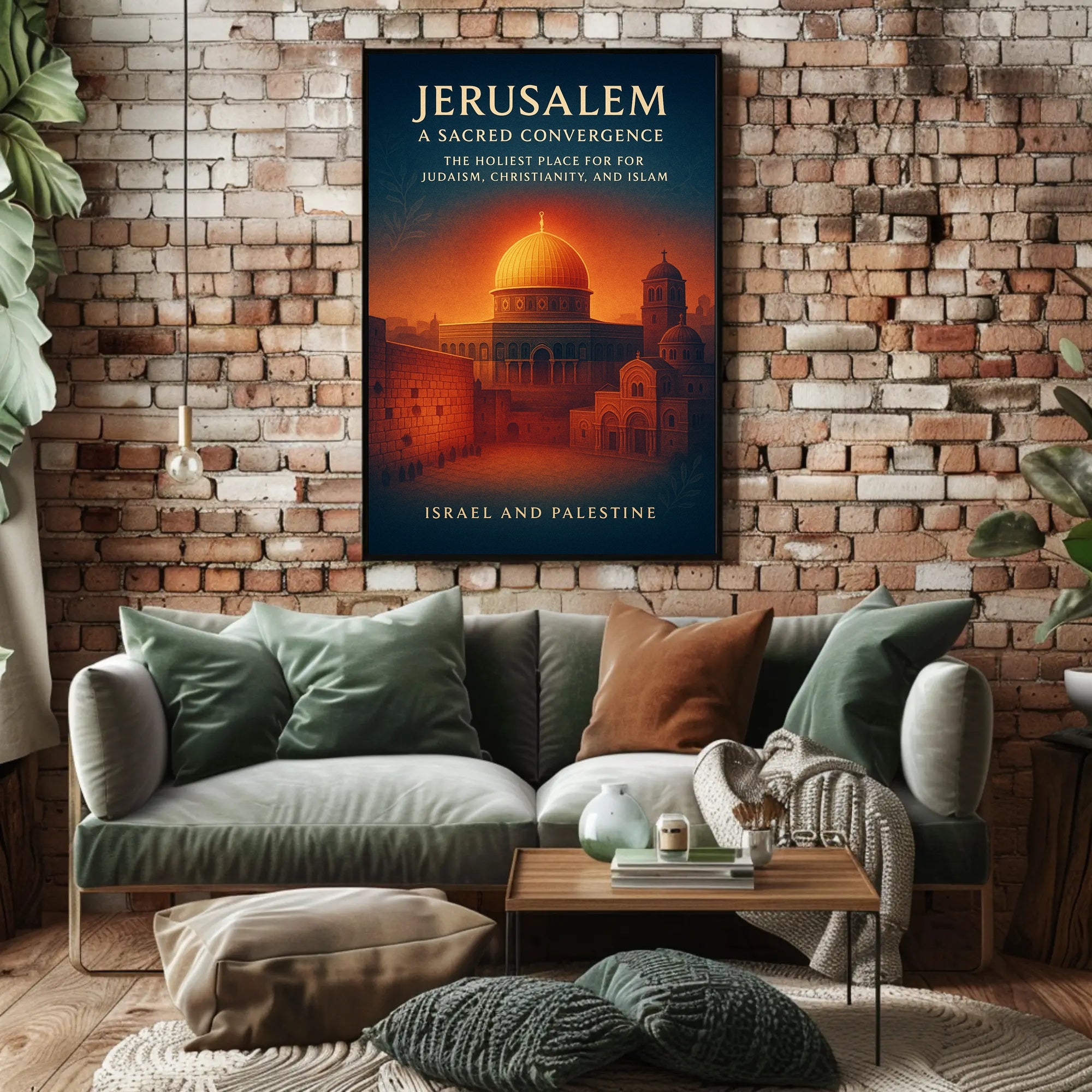 Jerusalem Sacred Harmony: Cultural or Heritage Poster