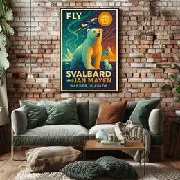 Explore Svalbard And Jan Mayen Poster