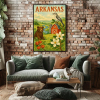Arkansas Nature Scene Poster