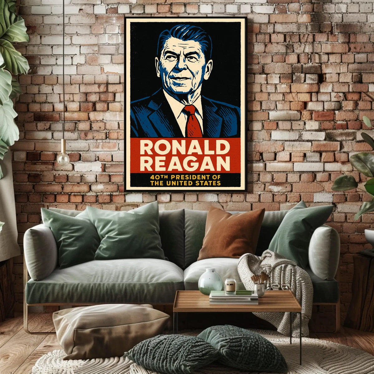 Ronald Reagan 40Th President Poster