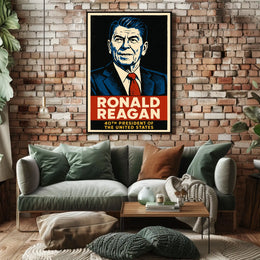 Ronald Reagan 40Th President Poster