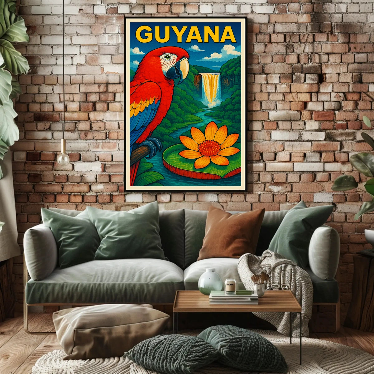 Guyana A Tropical Paradise Poster