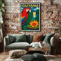 Guyana A Tropical Paradise Poster