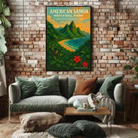 American Samoa National Park Poster