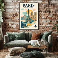 Paris  The City of Light Poster PosterGoat