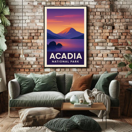 Acadia National Park Poster