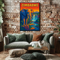 Majestic Zimbabwe Poster