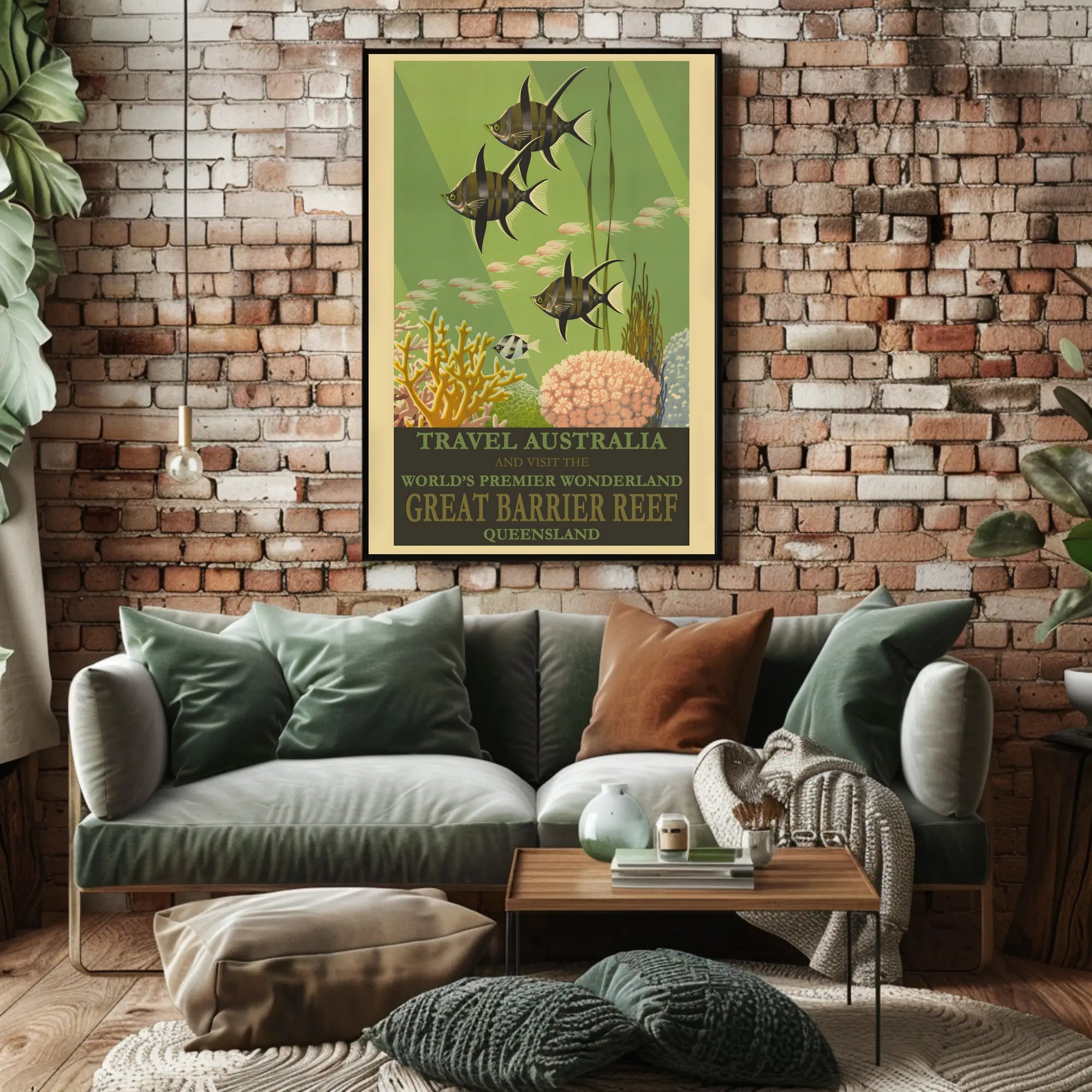 Exploration of Marine Wonders Travel Poster