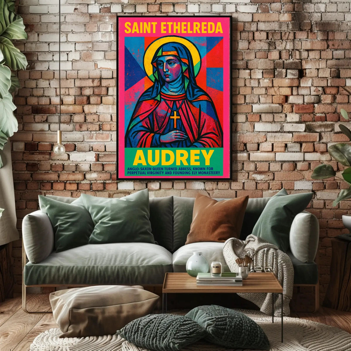 Saint Etheldreda Poster