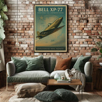 Bell XP-77 Lightweight Fighter Poster