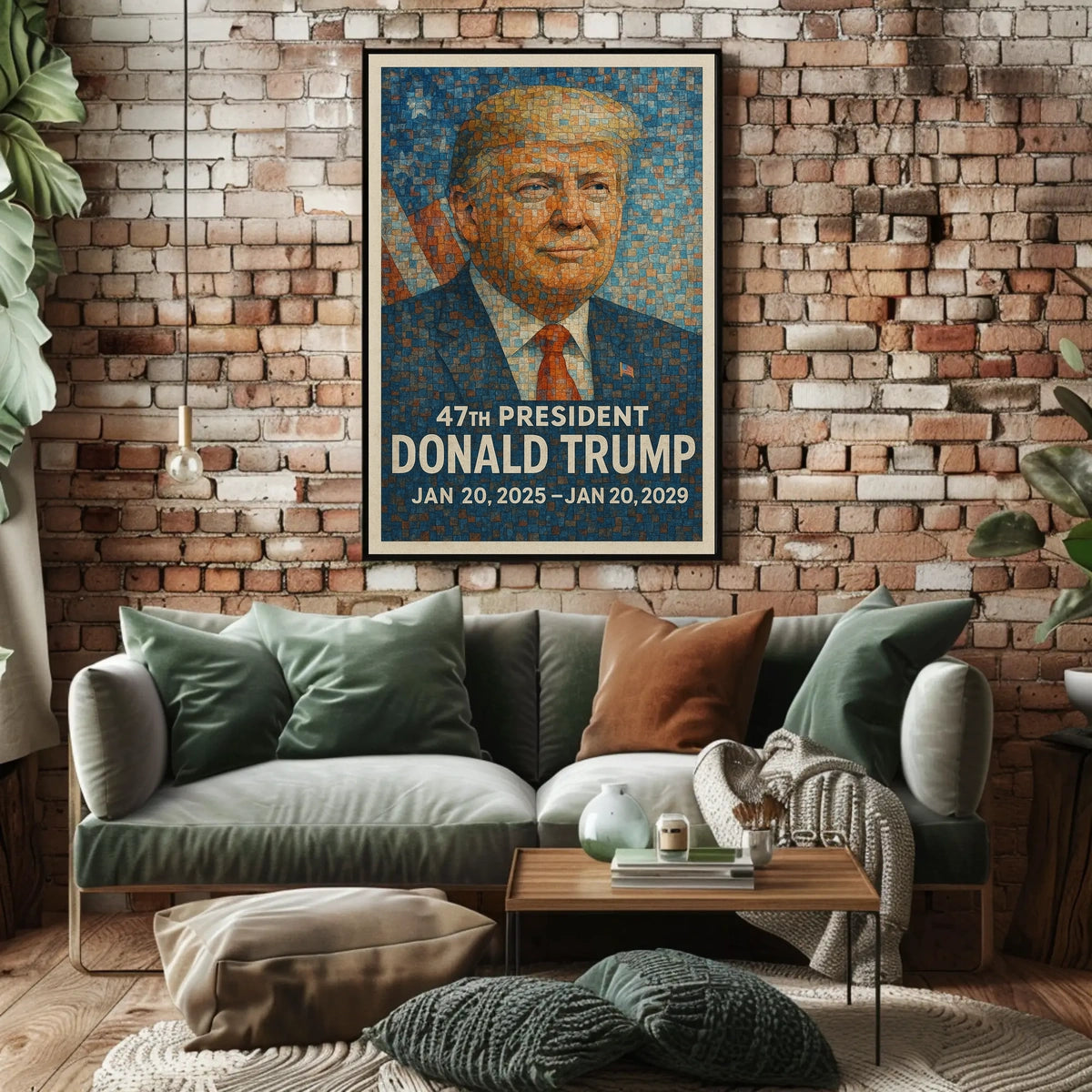 Donald Trump 47th President Poster