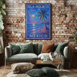 Isla Holbox Mexico Poster