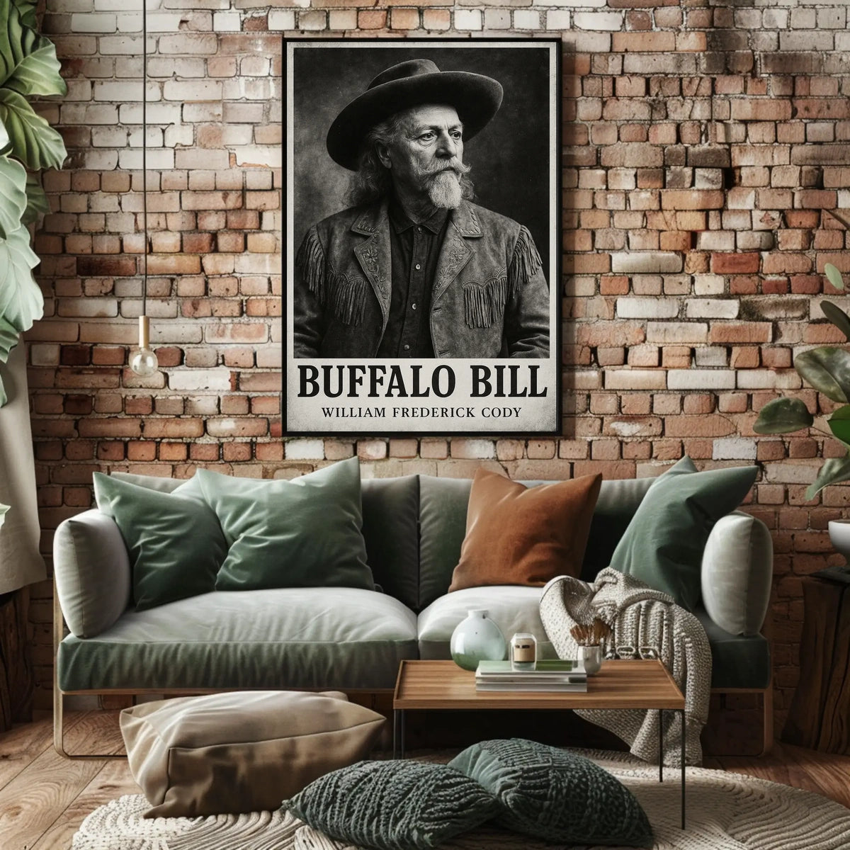 Buffalo Bill Western Iconic Figure Cultural Heritage Poster