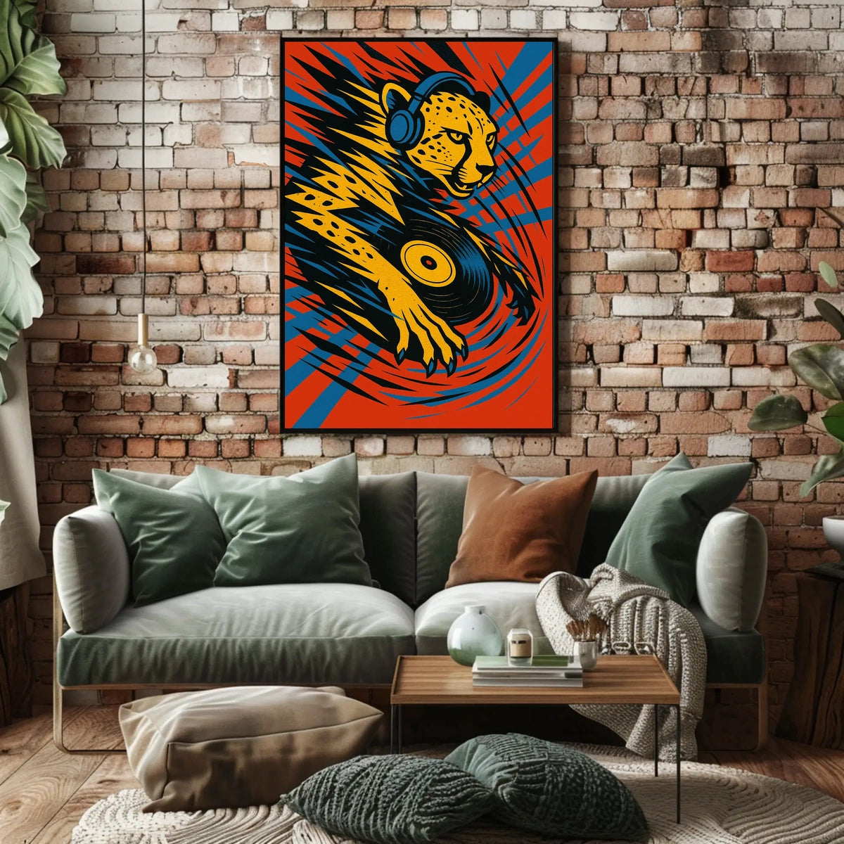 Sonic Cheetah Groove Poster